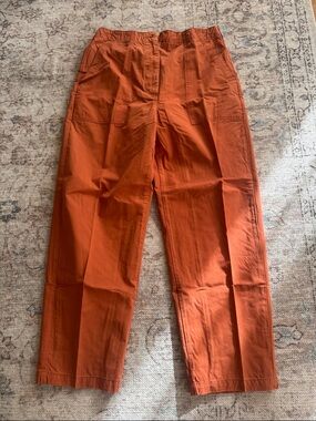 Lacoste Men's Burnt Orange Cargo Pants